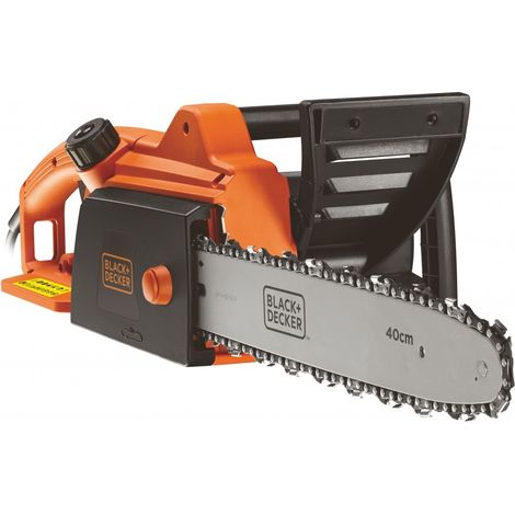 Elettrosega Black & Decker CS1840 potenza 1800 W velocita' catena 12,5 m/s barra 40 cm freno catena motosega