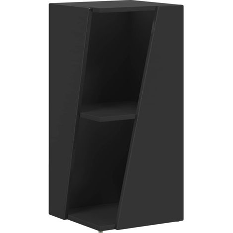 Maison Exclusive - Seitenregal Schwarz 33 x 32 x 70,5 cm Holzwerk