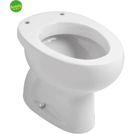 Vaso wc infanzia, ceramica bianca WIN