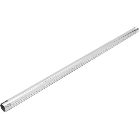 Edelstahl-Rohrnippel-Adapter mit Außengewinde, 50 cm, Verlängerungsstange G1/2 mit Außengewinde, 50 cm (1/5)