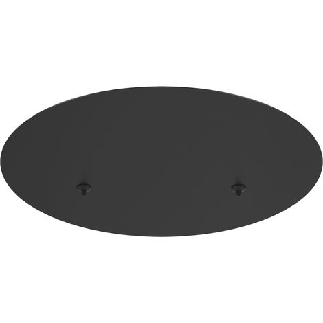 Supporto montaggio Maytoni RIM nero rotondo Ø24 cm (1/3)