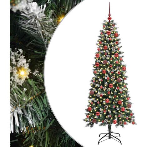 Sapin de Noël,Arbre de Noël artificiel avec 300 LED Vert 76 x 76 x 180 cm CFW22071 (1/5)