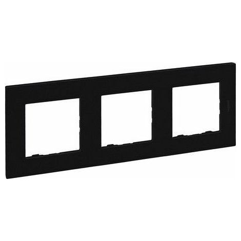 Niloé Step Cadre 3 éléments noir mat 864573 - Niloé Step Cadre 3 éléments noir mat 864573 (1/2)