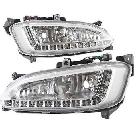 St BiLED DRL für Hyundai Santa Fe / Ix45 2013 2014 2015 Vänster/Höger Varselljus Lampa