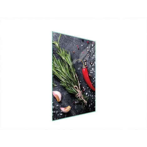 Planche à découper en verre ardoise 35 x 52 cm (1/5)
