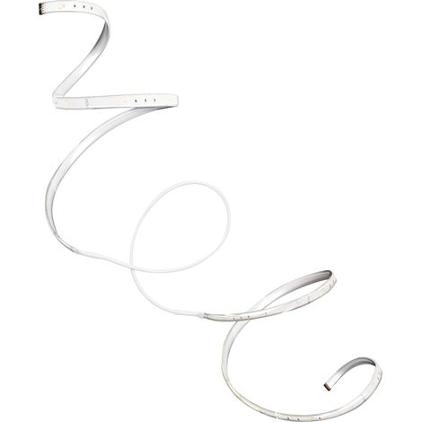 OSRAM Flex TV Rubans LED décoratifs avec lumière blanc chaud pour l’intérieur, adhésifs, avec port USB, 2,8 W, 200 lm, 3500 K, blanc chaud, non gradable, IP20, source lumineuse non interchangeable (1/4)
