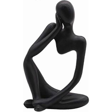 La Estatua del Penseur, Rsine Penseur Escultura Abstraite Estatua Caracter Moderne Figuras Accueil Dcor Bureau de Bureau Ornement d'anniversaire Cadeau