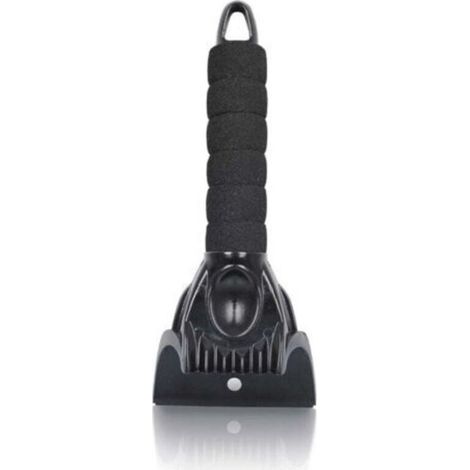 EcoNour Grattoir à glace pour parebrise de voiture (lot de 2) Grattoir à neige pour fenêtre de voiture pour enlever la neige, le gel et la glace Outil de déneigement portable avec poignée en (1/4)