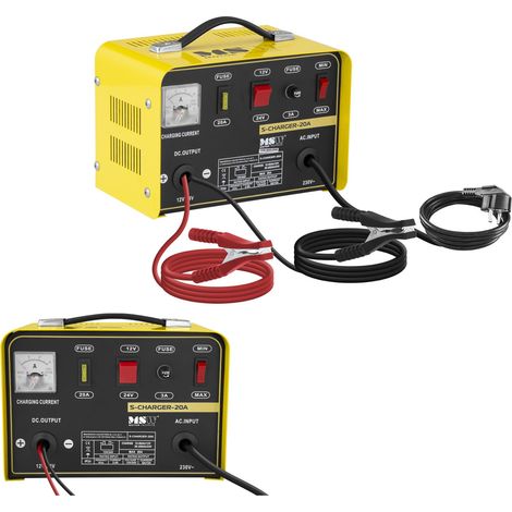 Caricabatterie per auto 12/24V 12A (1/5)