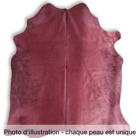 Peau de vache 3-4m2 cow - Rouge