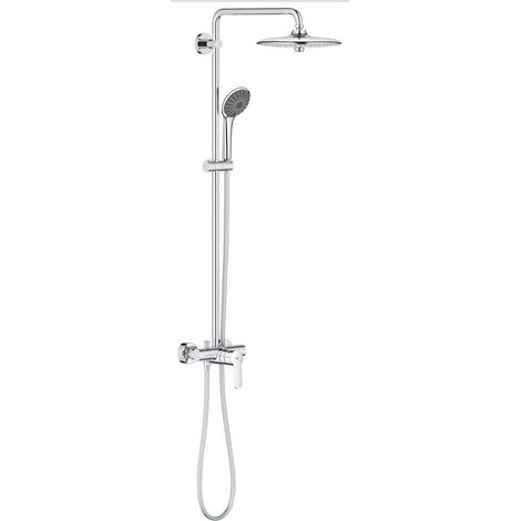 Grohe Columna de ducha Vitalio Joy System 260 con mezclador monomando, Cromo (27684001) (1/5)