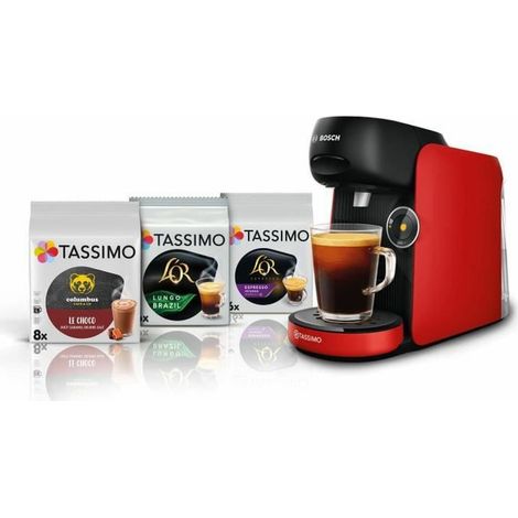 Bosch TASSIMO Finesse Kaffeemaschine schwarz 0,7 L 1400 W (1/2)