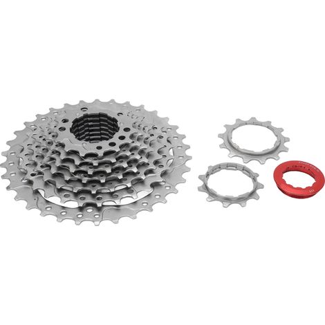 ZTTO 9-Gang 34T Nickel-Chrom-Stahl-Kassette für Mountainbikes, Mehrfach-Freilauf (1/5)
