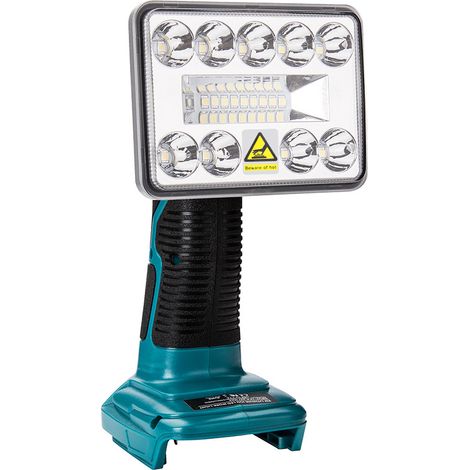 Outdoor Flashlight with USB For Makita Battery - 3 inch Vertical (1/4)