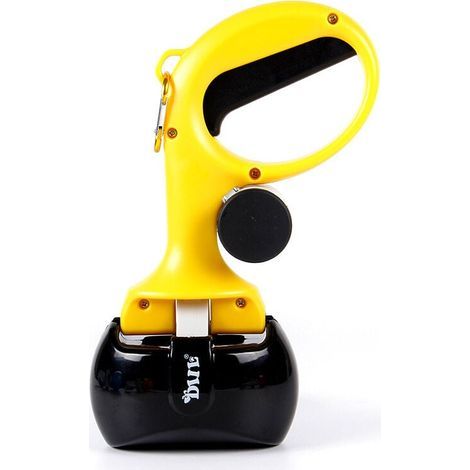FOREHILL Pelle Ramasse-Crottes pour Chiens, Pelle à Déjections Canines Portable pour Grands et Petits Chiens, Nettoyeur de Déjections Canines avec Distributeur de Sac (1/4)