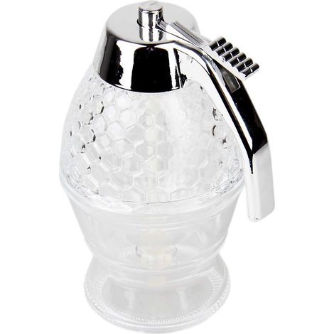 Distributeur de Miel, Pot Distributeur de Miel avec Socle, Outil de Cuisson- (1/5)