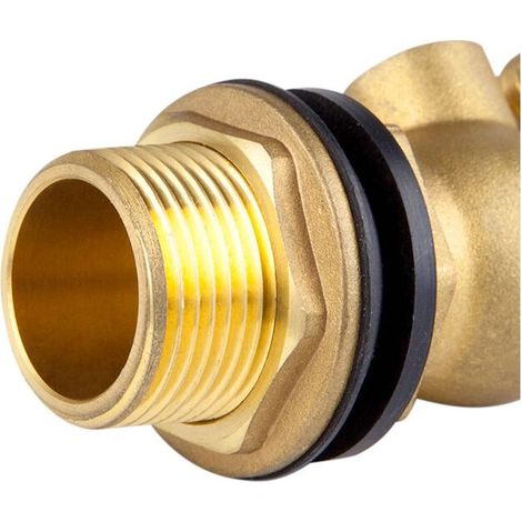 VURAHOME - Capteur d'eau en laiton de robinet à flotteur d'eau en laiton de robinet à flotteur DN15 G1/2 pour robinet automatique de niveau d'eau de piscine (1/5)