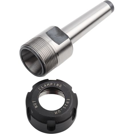 Adaptateur d'arbre de fraisage conique ER25 MT2 M10 pour porte-pince, outils de fraisage CNC (1/5)