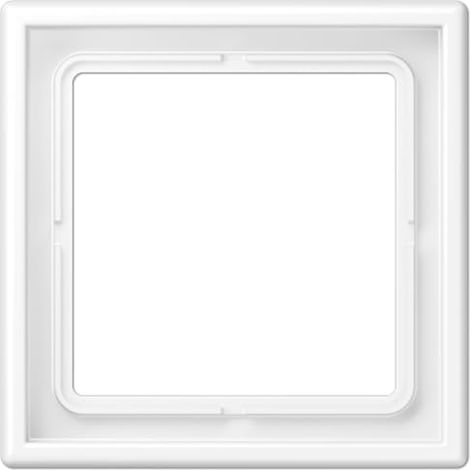 cadre - 1 poste - ls - blanc mat - jung ls981wwm