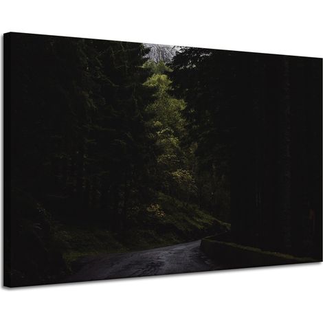 Leinwanddruck Natur Bergstraße 120x80 cm
