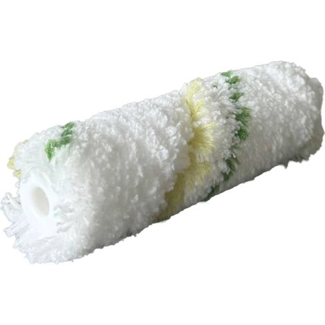Manchon à Lasure Rayé Vert En Microfibre Manchon à Lasure Rayé Vert En Microfibre - Color Expert