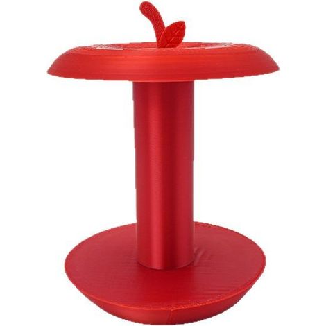 Porte-essuie-tout de cuisine, porte-essuie-tout durable, support de rangement décoratif pour accessoires fonctionnels, rouge