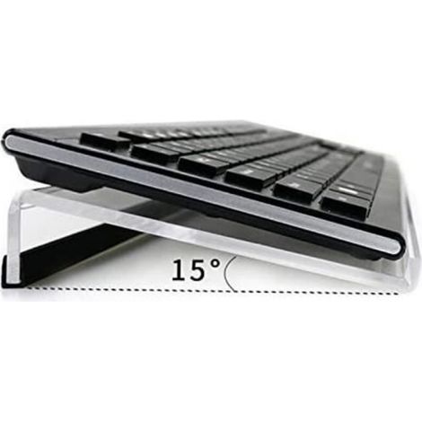 Support de clavier incliné, rehausseur de clavier ergonomique pour les jeux et la saisie sur ordinateur