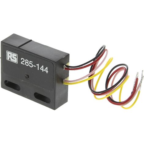 Capteur à effet Hall RS PRO, Sortie PNP + NPN à collecteur ouvert, 7,524 V c.c., 250 mA ( Prix pour 1 )
