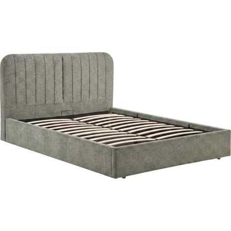 Letto contenitore cala rettangolare 160x200 cm verde - Atmosphera créateur d'intérieur (1/5)