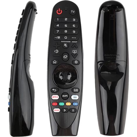 1 télécommande universelle lg, matériau abs, portée 20m, compatible smart tv led oled 4k (1/5)