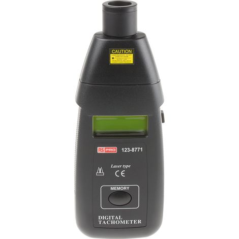 Tachymètre Laser RS PRO DT-2234BL W/CA-05A ( Prix pour 1 ) (1/3)