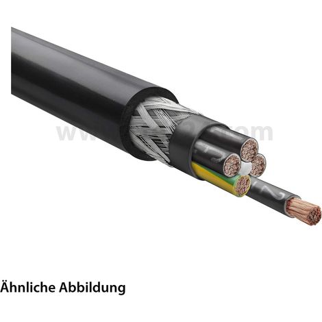 Stexoflex 1000 Black CY 5G16mm² 0,6/1kV AD 28,5mm Nennspannung Uo/U 600V/1000V - 1 Meter