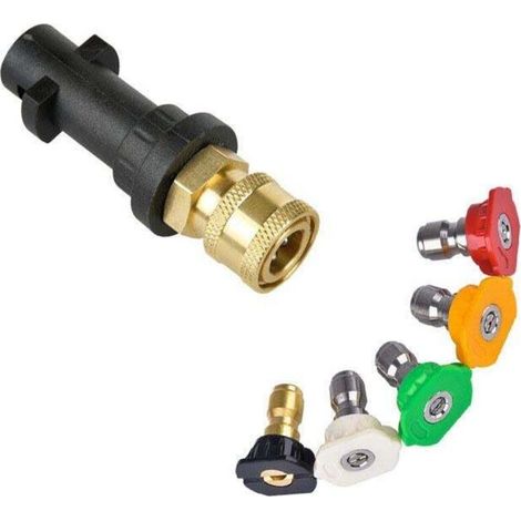 Accessoires pour pistolet à eau haute pression Kaichi, kit de conversion Karcher K2K7, kit de conversion rapide pour le nettoyage des joints (1/5)