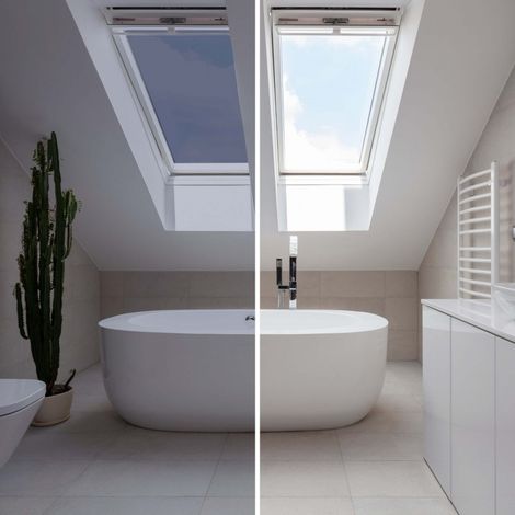 DIMEXACT - Film anti chaleur pour velux - alu foncé et noir foncé - 75 cm x 1 m - En Rouleau