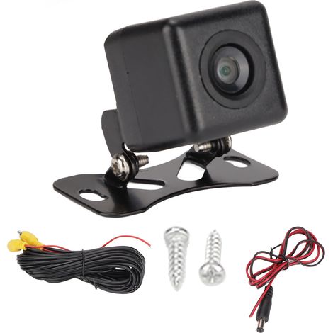 Caméra de recul voiture HD 1080P grand angle 170°, compatible signaux CVBS et AHD, noir (1/5)