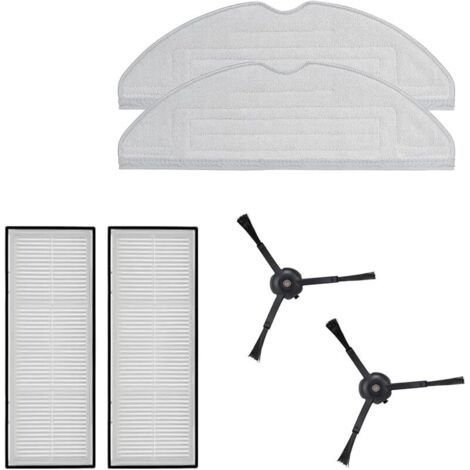 roborock Accessoire origine, avec , Filtre HEPA et Brosse latérale Noir pour aspirateur Robot S7/S7 Max Ultra/S7 Maxv Ultra/S7 Pro Ultra/S8/S8 +/S8 Pro Ultra (1/5)