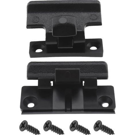 Lot de 2 loquets de Couvercle d'accoudoir de Console Centrale MR532555 MR532556 compatibles avec Mitsubishi Pajero V73 V75 V77 V93 V97 Montero Plastique (1/5)