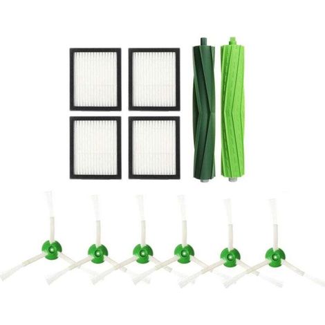 [JAMAIS UTILISÉ]Ensemble Accessoires 12 Pièces Compatible Balayeuse Robot iRobot Série i7 E5 E6 (1/4)