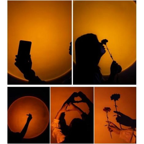 Sonnenuntergang Tischlampe Sonnenuntergang Lichter LED Nachtlicht Projektor Lampe Projektionslampe Atmosphäre Lichter