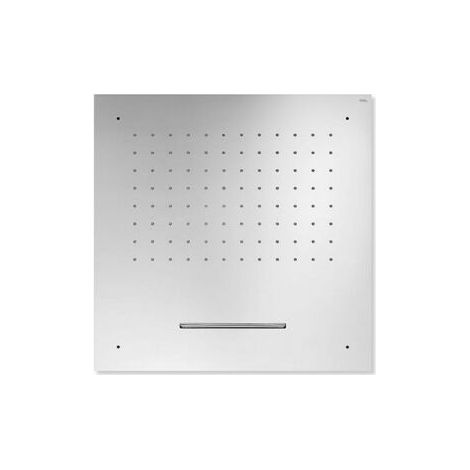 Douches acier inoxydable de tête anticalcaire LOFT 2 types de jet (Pluie/Cascade). - TRES 29995501 (1/4)