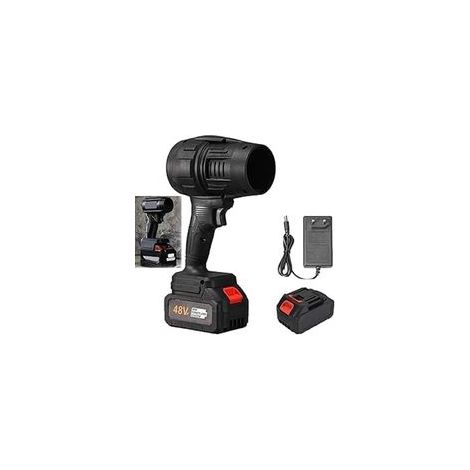 Ventilateur 48v à Double Batterie Pour Feuilles, Turbo Sécheur, Ventilateur De Voiture (1/5)