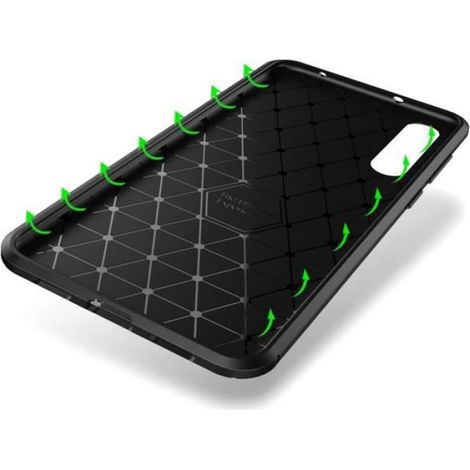 Coque Huawei P20 Pro Anti-Rayures Protection Souple Cover Simple Élégant Extra Mince Housse Étui Huawei P20 Pro 6.10" -Noir (1/4)