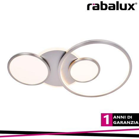 Plafoniera LED Rabalux Fulvia 50W cromo satinato 3000K (1/3)