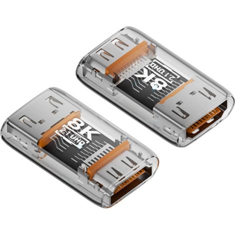 Adaptateur HDMI 2.1 femelle-femelle 8K - Lot de 3, connecteur d'extension UHD 60Hz pour TV moniteur projecteur (1/5)