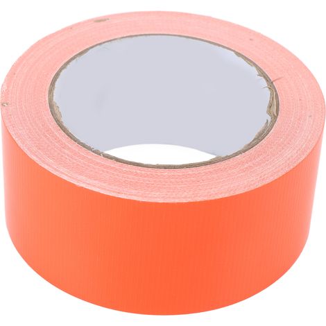 Ruban adhésif puissant pour terrains de sport, 20 mètres, pour le marquage des terrains de pickleball extérieurs (orange). (1/5)