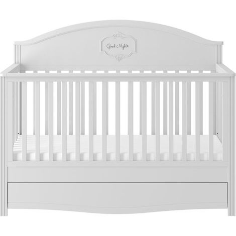 Good Night Mitwachsendes Babybett 70 x 140 cm mit Schublade ohne Matratze (1/5)