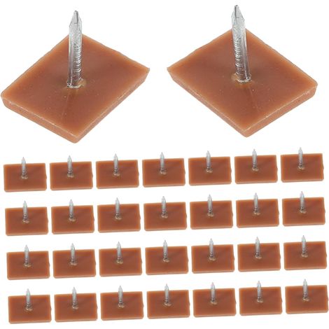 Lot de 30 protège-pieds rectangulaires pour meubles, antidérapants (1/5)