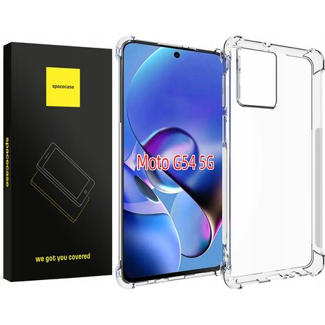 Funda protectora blindada, carcasa trasera resistente y sólida para Motorola Moto G54. (1/5)