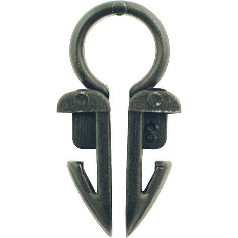 Agrafes pour fils ø 6,3mm, pack de 10 (1/2)