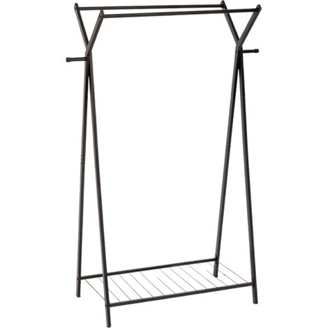 Portant à vêtements metty en métal noir 98x43,5cm - 5five (1/5)